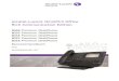 Alcatel-Lucent OmniPCX Office Rich Communication Edition€¦ · Rich Communication Edition 8068 Premium DeskPhone 8039 Premium DeskPhone 8038 Premium DeskPhone 8029 Premium DeskPhone