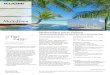 Malediven - Kuoni Reisebüro · Malediven Weihnachten unter Palmen Abenteuerkreuzfahrt an Bord der M/Y Nautilus Two 11 Tage ab € 2.455,– Reiseroute: München - Male - Süd-Male
