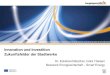 Innovation und Investition Zukunftsfelder der Stadtwerke€¦ · Netzwerk Energiewirtschaft – Smart Energy NRW-Bank 10.März 2017 22 Zusammenfassung Arbeitsfelder für Innovation