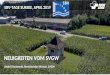 NEUIGKEITEN VOM SVGW...Trinkwasserinitiative (TWI) Für eine Schweiz ohne Pestizide • Volksabstimmung Initiativen: Mai 2020 • SVGW: Idee Indirekter Gegenvorschlag nicht unterstützt