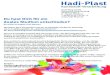 Hadi-Plast€¦ · Hadi-Plast Kunststoff-Verarbeitung Hadi-Plast GmbH Kunststoff-Verarbeitung Zieglerstraße 9 D – 33161 Hövelhof + 49(0)5257/9779–0 Du hast Dich für ein duales