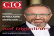 Auf Digitalkurs - CIO€¦ · BMW-CIO Klaus Straub hält den Ansatz einer bimodalen IT für gescheitert – Seite 18 Datenhoheit behalten Fraunhofer entwickelt mit Anwendern den „Industrial