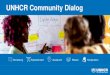 UNHCR Community Dialog...Eine Webinar-Reihe für Vereine von geflüchteten Menschen in Österreich. UNHCR Community Dialog Webinar zum Thema Storytelling und Social Media mit Claudia