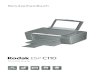 New Benutzerhandbuch - Kodak · 2011. 12. 19. · KODAK ESP C110 All-in-One Drucker Ihr KODAK All-in-One Drucker vereint einfache Bedienung und preisgünstige Tinten, damit Sie gestochen