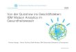 Von der Quizshow ins Gesch£¤ftsleben: IBM Watson Analytics ... 

Watson Der ¢â‚¬â€