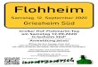 Flohheim 2020 Süd Plakat Kopie...Flohheim Griesheim Süd Samstag, 12. September 2020 Großer Hof-Flohmarkt-Tag am Samstag 12.09.2020 Griesheim Süd* Öﬀnen Sie Ihre Garage, Ihren