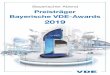 Preisträger Bayerische VDE-Awards 2019 · sierten Auswertung untersucht werden. Klassisch werden Verfahren des Feature Engineer-ing verwendet, ein Verfahren, das erprobt ist, aber
