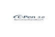 C-Pen 3.0 BenutzerhandbuchMein C-Pen In Mein C-Pen erhalten Sie allgemeine Informationen über die C-Pen Core-Software. ... auswählen, bewegt sich der Cursor in eine neue leere Zeile