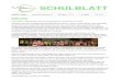 SCHULBLATT - Schule Lindenschulelinden.ch/2/wp-content/uploads/2018/03/Schulblatt-1-17-18.pdf · SCHULBLATT Schule Linden – – Schuljahr 17/18 – 1. Ausgabe – Juli 2017 Editorial