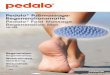 Pedalo Fußmassage- Regenerationsmatte Pedalo Foot … · den Fußsohlen gleichzeitig sti-muliert. Bereits 3 Minuten täglich sind ausreichend, um die Fuß-muskulatur und in Folge