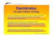Darmkrebs praxis pdf · 2007. 6. 12. · Title: Darmkrebs praxis pdf Author: Jann.Erdmann Created Date: 5/23/2007 10:22:47 PM
