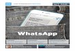 WhatsApp - agentur-adverb.de€¦ · auf seinem Display angezeigt werden. Das Risiko, im E-Mail-Postfach unterzugehen, wird somit umgangen und der direkte Dialog ermöglicht. Zudem