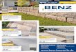 NEUHEIT - Benz Baustoffe · 2018. 4. 10. · 1.099,00 (€/St.) 35 JAHRE HERSTELLERGARANTIE 3000 Liter MADE IN GERMANY RootBarrier GaLaVlies T100 25x1 m, 100 g/m2, für den Einsatz