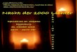 Nacht der 1000 Lichter - Pfarre Eggenburg · E B E N I S T W A C H S E N Nacht der 1000 Lichter Pfarrkirche St. Stephan Eggenburg 31. Oktober 2013 19:00 - 22:00 Uhr Jugendliche aus