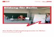 Bildung für Berlin€¦ · 4 Die Präsentation 20 4.1 Die Planung einer Präsentationsprüfung 20 4.2 Anforderungen an die schriftliche Ausarbeitung zur Präsentationsprüfung als