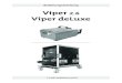 Bedienungsanleitung Viper 2.6 Viper deLuxe€¦ · a Look Solutions 1 product Bedienungsanleitung Viper 2.6 Viper deLuxe. 2 Lieferumfang –1 Viper 2.6 oder Viper deLuxe –1 Kanisterdeckel