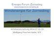 Initialveranstaltung WEA 07.05.19 Wolfgang Poschenrieder, EFZ€¦ · Konzentrationszonen zu einer Info -Veranstaltung • Bereitschaft erfragen, Flächen für WEA zu verpachten Wir