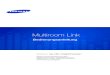 Multiroom Link - asset.conrad.com€¦ · Samsung Kundendienstzentrum. 3 44 Wi-Fi-Router HUB Internet TV Home Entertainment System Multiroom Audio-Funkübertragungssystem Soundbar