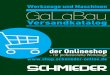 Werkzeuge und Maschinen GaLaBau - Schmieder-Online€¦ · Zentrale 0711/1 32 69-0 Verkauf 0711/13269-20/21 e-mail info@schmieder-online.de Ladengeschäft Julius-Hölder-Str. 8, 70597