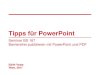 Tipps für PowerPoint - Bundeskanzleramt · Tipps für Powerpoint, 2015-2017 39 | Sprache, Metadaten und Prüfung auf Barrierefreiheit . Tipps für Powerpoint, 2015-2017 40 | Sprache
