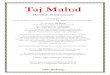 Taj Mahal Ingolstadt speize karte Newtajmahal-ingolstadt.de/wp-content/uploads/card-new-1313-neww-am… · Taj Mahal Herzlich Willkommen Verehrter Gast, hiermit möchten wir Sie in