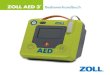 Bedienerhandbuch - ZOLL AED 3 · AED 3 CPR Uni-padz Defibrillationselektroden bei Kindern unter 8 Jahren oder mit einem Körpergewicht unter 25 kg muss die Kindertaste gedrückt werden