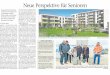 Neue Perspektive für Senioren€¦ · Gute Stube – auf ein Neues Neue Perspektive für Senioren Baugesellschaft Raab legt Grundstein für Eigentums - wohnanlage im Max-Böhme-Ring