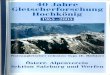 40 Jahre Gletscherforschung · Hochkönig · 40 Jahre Gletscherforschung · Hochkönig 1965-2005 ~ h1teaugletscher reinsten Typs (E. Ricl1t('r) Österr. Alpenverein „ktion Salzburg