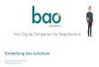 Vorstellung bao solutions - BME€¦ · Düsseldorf, September 2018  Vorstellung bao solutions Your Digital Companion for Negotiations