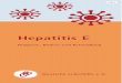 Hepatitis E 2019 Broschuere 105x210mm€¦ · Hepatitis E ist im Stuhl oft früher nachweisbar als im Serum. Leider wird der PCR-Test in Deutschland nicht als Kassen - leistung anerkannt