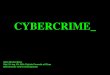 CYBERCRIME - Kanton Basel-Landschaft€¦ · Cybercrime, Stand: 26.11.2019 30 POLIZEI Abteilung Cybercrime IT-Forensik IT-Ermittlung IT-Überwachung • Für eine wirkungsvolle Bekämpfung