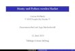Monty und Python werden Hacker - tuebix.github.io · Monty und Python werden Hacker Carina Willbold ~ WIP Projekt für Kinder ~ Zusammenarbeit mit Ingo Blechschmidt 13. Juni 2015