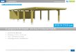 Carport-Einzel 315x713cm+AR€¦ · Im Lieferumfang enthalten Material Dacheindeckung Anzahl Packstücke Verpackung Artikelnummer Hart-PVC-Dachplatten mit Trapezprofil - anthrazit/grau