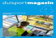duisportmagazin - Tagxter · Leider habe dagegen die deutsche Ver-kehrspolitik jahrzehntelang zu wenig und zu spät in den Ausbau der Straßen-, Wasserstraßen- und Schienen-Infrastruk-tur