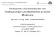 Emissionen und Immissionen von Holzfeuerungen und ...€¦ · 10 Kopf Dettenhausen Winter 2005/06 März –Mai ... WHO unit risk for respiratory cancer based on BaP equivalents Acenaphthene