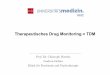Therapeutisches Drug Monitoring = TDM TDM von Escitalopram Fallbericht Patient F.V. Alter: 61 Jahre