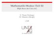 Mathematik-Modus (Teil II)€¦ · E. Thees (Vortrag) M. Mainitz (Skript) Mathematik-Modus (Teil II) 1.Juli 4 / 62. Horizontale Abstände: Variablen II I Beispiel: Befehl Resultat