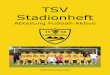 TSV Stadionheft - tsvb-fussball.de · Spielbericht SV Wäldenbronn/Esslingen II - TSVB AKTIVE 0:6 (0:4) 06.10.2019 / 14:00 Uhr Am heutigen Sonntag war man beim Tabellenschlusslicht