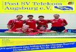 Sport aus erster Hand 03/11, 23. Jahrgang, 1 B 10359 F ... · Vereinszeitschrift Sport aus erster Hand 03/11, 23. Jahrgang, 1 B 10359 F gegründet 1927 Post SV Telekom Augsburg e.V