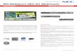NEC MultiSync® V801 IRT (MultiTouch) - Beamer- · PDF file NEC MultiSync® V801 IRT (MultiTouch) - TECHNISCHE SPEZIFIKATIONEN DISPLAY Panel Technologie Größe [Zoll/cm] 80 / 203,2