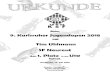Beim 9. Karlsruher Jugendopen 2018€¦ · Beim 9. Karlsruher Jugendopen 2018 hat Tim Uhlmann SF Neureut den 1. Platz in der U10 belegt. Karlsruhe, 14. Juli 2018 _____ Kristin Wodzinski