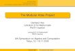 The Modular Atlas Project - math.rwth-  ¢  The Modular Atlas