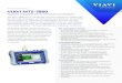 VIAVI MTS-5800 Handlicher Kompletttester für Netzwerke und ... … · VIAVI MTS-5800 Handlicher Kompletttester für Netzwerke und Glasfasern Der MTS-5800 ist ein Handtester, der