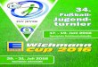 Fußball- Jugend- turnier - FSV Jeverfsv-jever.de/data/mediapool/turnierheft.pdf · 1 Wichmann Cup 2016 34. Fußball- Jugend-turnier 17. - 19. Juni 2016 Sportplatz Schützenhofstraße