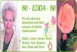80 · EDDA · 80€¦ · 80 · EDDA · 80 Wir alle wünschen Gesundheit und Glück unserem allerbesten Familienstück! Sibylle, Lothar, Dennis, Marie, Desirée, Felix, Susanne, Jens,