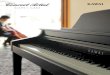 Kawai CA95/CA65 brochure 2012 (Deutsch) · DAS KONZERTFLÜGEL ERLEBNIS FÜR ZUHAUSE Die mittlerweile 85-jährige Klavierbautradition von Kawai spiegelt sich nicht nur im Bau erstklassiger