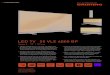 LED TV 55 VLE 6800 BP - Grundig · LED TV 55 VLE 6800 BP Vision 6 55" / 139 cm ... Full HD Auflösung: WUXGA 1920 x 1080. Picture Perfection Rate Der PPR-Wert (Picture Perfection