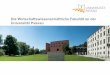 Die Wirtschaftswissenschaftliche Fakultät an der ... · PDF file Juni 2019 Universität Passau 4 • 1978 eröffnet • Fakultäten: - Juristische Fakultät - Wirtschaftswissenschaftliche