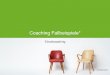 Coaching Fallbeispiele* - Oliver Schwenner · Karriere-Coaching, Führung, Persönlichkeitsentwicklung, Kommunikation Anliegen: Aufbau von Rollensicherheit, Verbesserung der kommunikativen