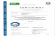 ZERTIFIKAT - ABB€¦ · Basis der Zertifizierung Dieses Zertifikat basiert auf: • Prüfbericht 2231669.2, Rev. 01 vom 29.09.2016 der TÜV SÜD Industrie Service GmbH • Eignungsbekanntgabe